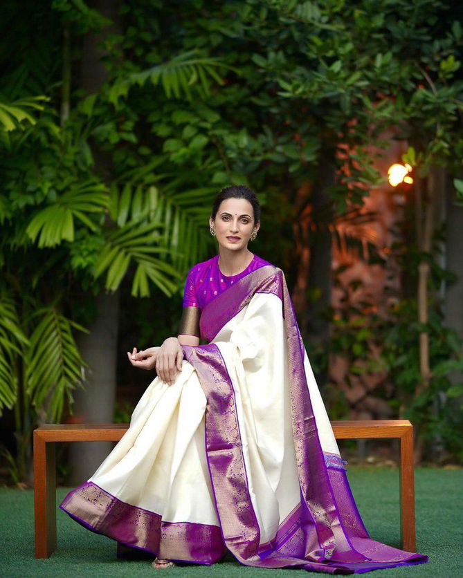 Panvel By Aab Soft Lichi Silk Wedding Wear Saree Suppliers In India